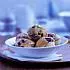 Muffins met rabarber en aardbei