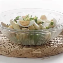 Tip: Maaltijdsalade met asperges, ei en kaas