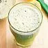 Smoothie van komkommer, bleekselderij en druiven