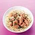 Spaghetti met verse tonijn in tomatenroomsaus
