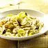 Tagliatelle met prei en saffraan