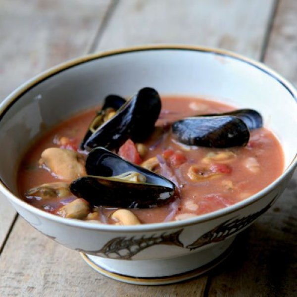 Mosselsoep met bonen recept okoko recepten