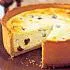 Ricotta cheesecake met rozijnen