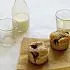 Recept Cupcakes met frambozen, ricotta en pijnboompitten