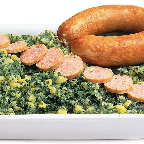 Boerenkool met echte worst