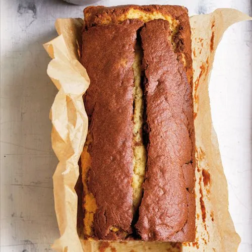 Marmercake met gembersiroop