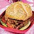 Tonijnburger met zoete chilisaus