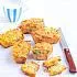 Wortelcakejes met spekjes