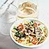 Recept Farfalle alla carbonara met funghi porcini