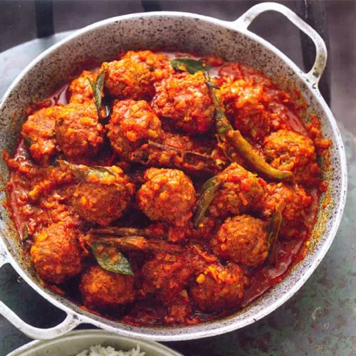Curry van runderkofta van Rick Stein