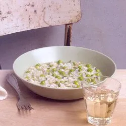 Tip: Risotto met doperwtjes (risi e bisi)