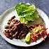 Recept Sla wraps met ossenhaas en sinaasappel