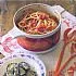 Spaghetti met verse tomatensaus en Parmezaanse courgette