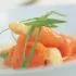 Aspergesoep met gerookte zalm