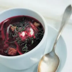 Tip: Borsjtsj (Russische bietensoep)