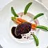 Hertenbiefstuk met saus van chocolade en aceto balsamico