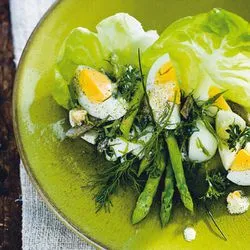 Tip: Eiersalade met groene asperges