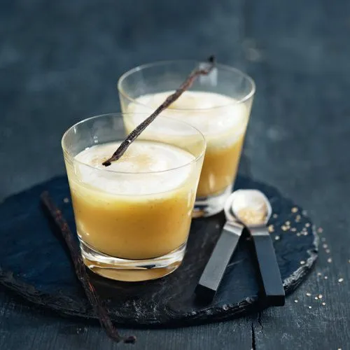 Appelmoes met vanillekwark