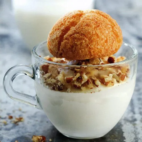 Semifreddo met bitterkoekjes