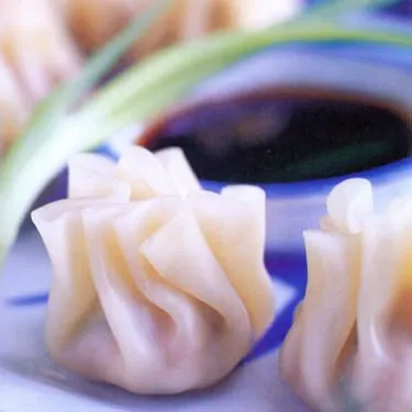Dim sum met kip en shiitakes