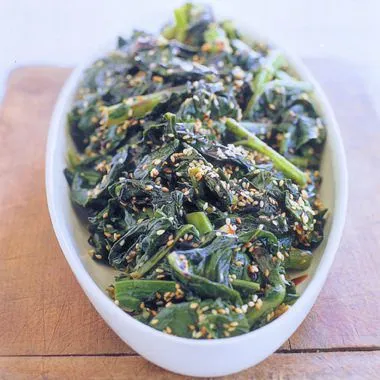 Geroerbakte Chinese broccoli