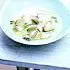 Recept Aspergesoep met kokkels
