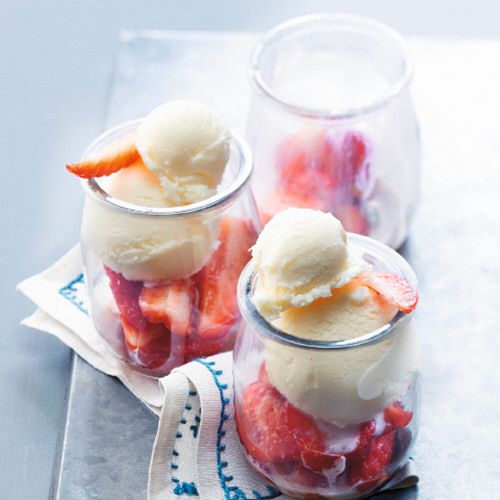 Yoghurtijs - recept -