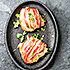 Gevulde kipfilet met spinazie en grove mosterdsaus