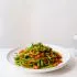 Snijbonen-spaghetti met verse tomatensaus