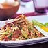 Nasi goreng met varkensvlees en garnalen