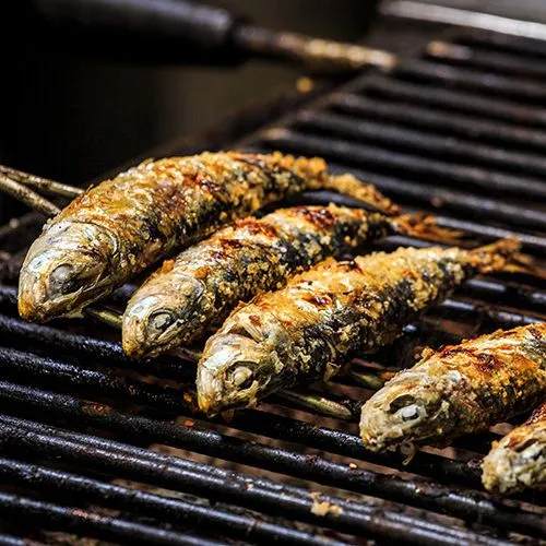 Siciliaanse sardines met venkelsalade