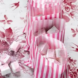 Tip: Roze-witte marshmallows