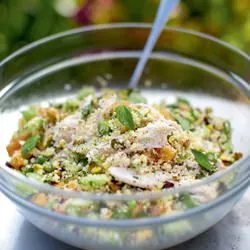 Tip: Couscous met kip, abrikozen en pistachenoten