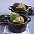 Gevulde courgette met ricotta en champignons
