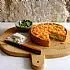 Quiche met courgette, feta en Parmezaanse crumble