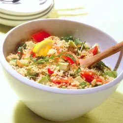 Tip: Couscous salade met tomaten en avocado