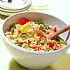 Couscous salade met tomaten en avocado