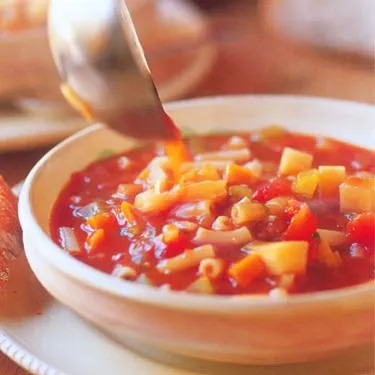 Snelle minestrone