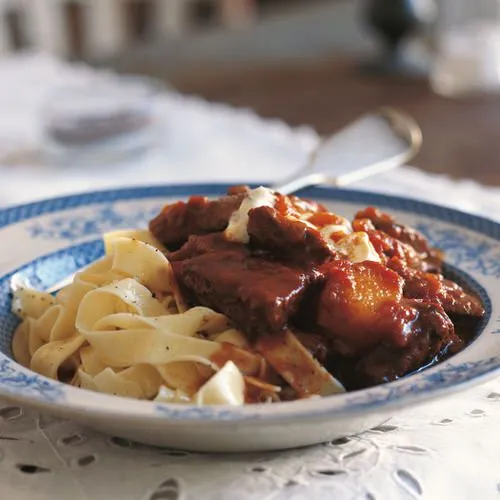 Kalfsgoulash met paprika
