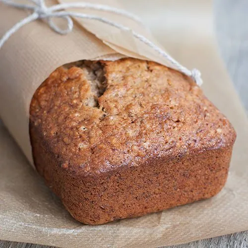 Bananencake met walnoten