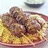 Köfte met lente-uitjes couscous