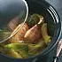 Recept Parelhoen met groene kool uit de slow cooker