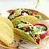 Taco's met gehakt en gemengde sla
