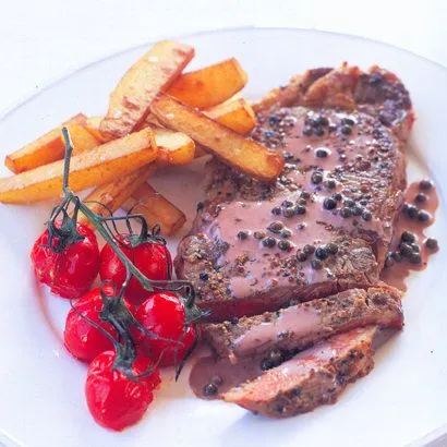 Steak au poivre
