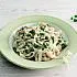 Tagliatelle met room, erwtjes en ham