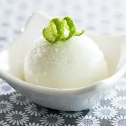 Tip: Limoensorbet