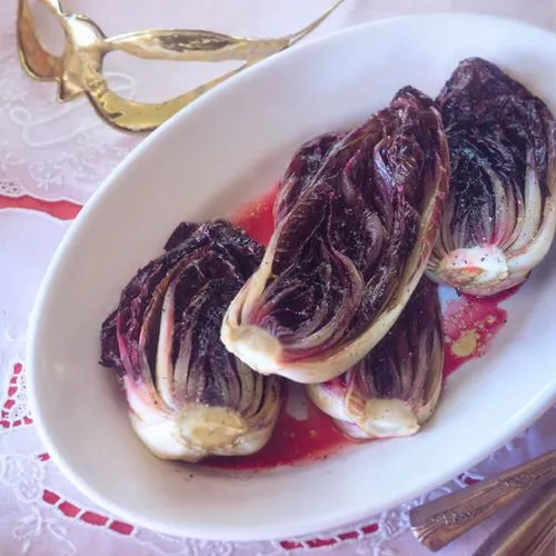Radicchio met citroen