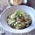 Risotto met asperges, artisjokken en courgette