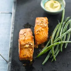 Tip: Gourmet recept: gemarineerde zalm met sperziebonen