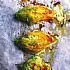 Courgettebloemen uit de oven